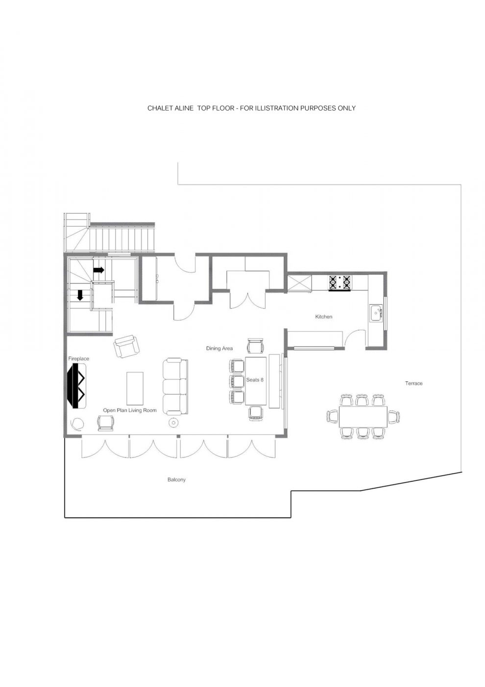 Chalet Aline Verbier Floor Plan 3